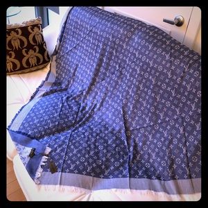LV cashmere scarf